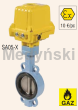 260598023330 SECTORIEL przepustnica DN 125 z napędem elektrycznym SA i NA  OF/OFF ATEX